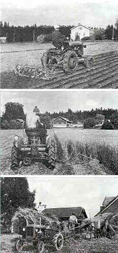 Valmet 20 - kevyt traktori - suuren traktorin ominaisuudet